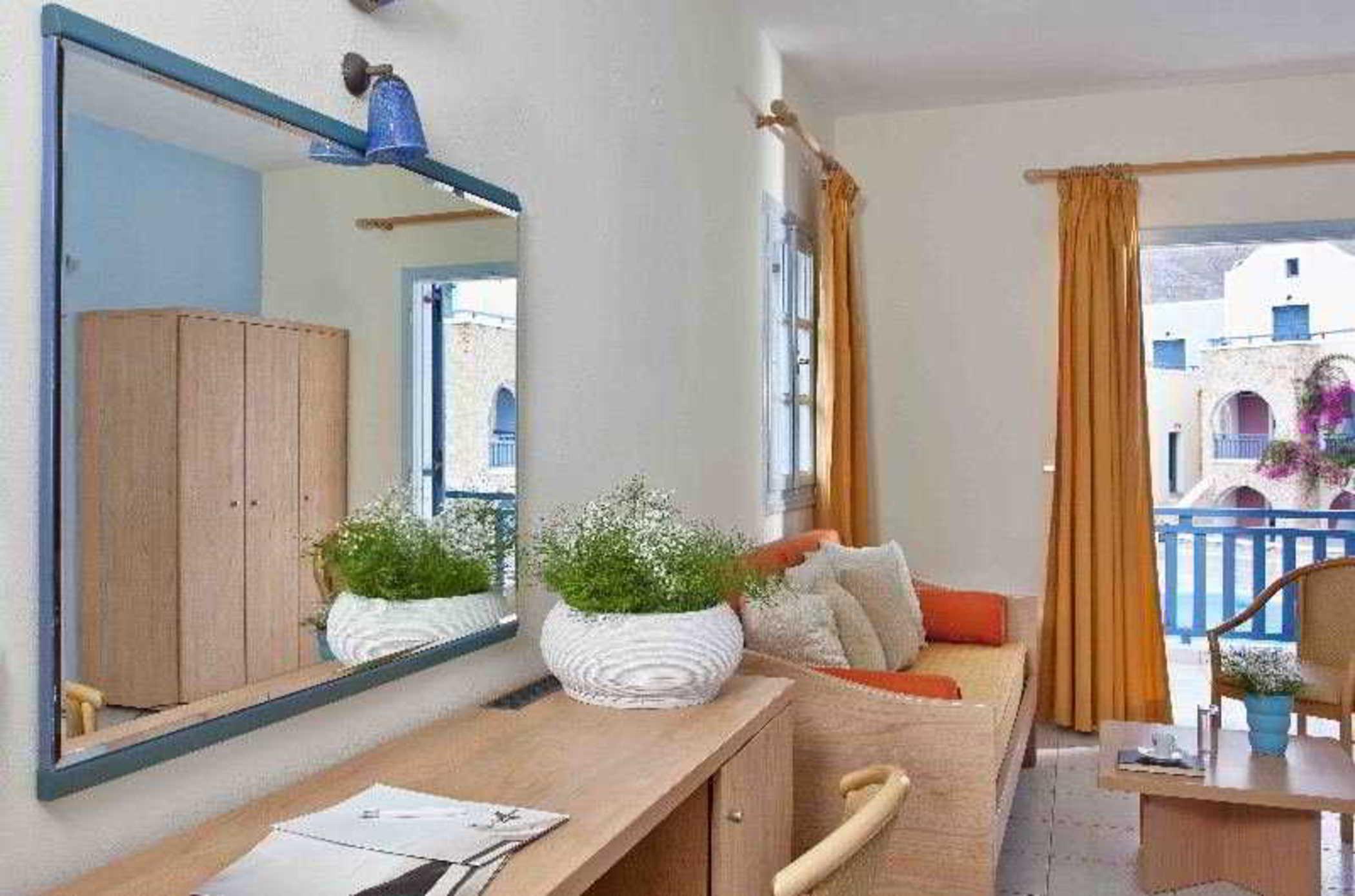 Aegean Plaza Hotel Kamari  Bagian luar foto