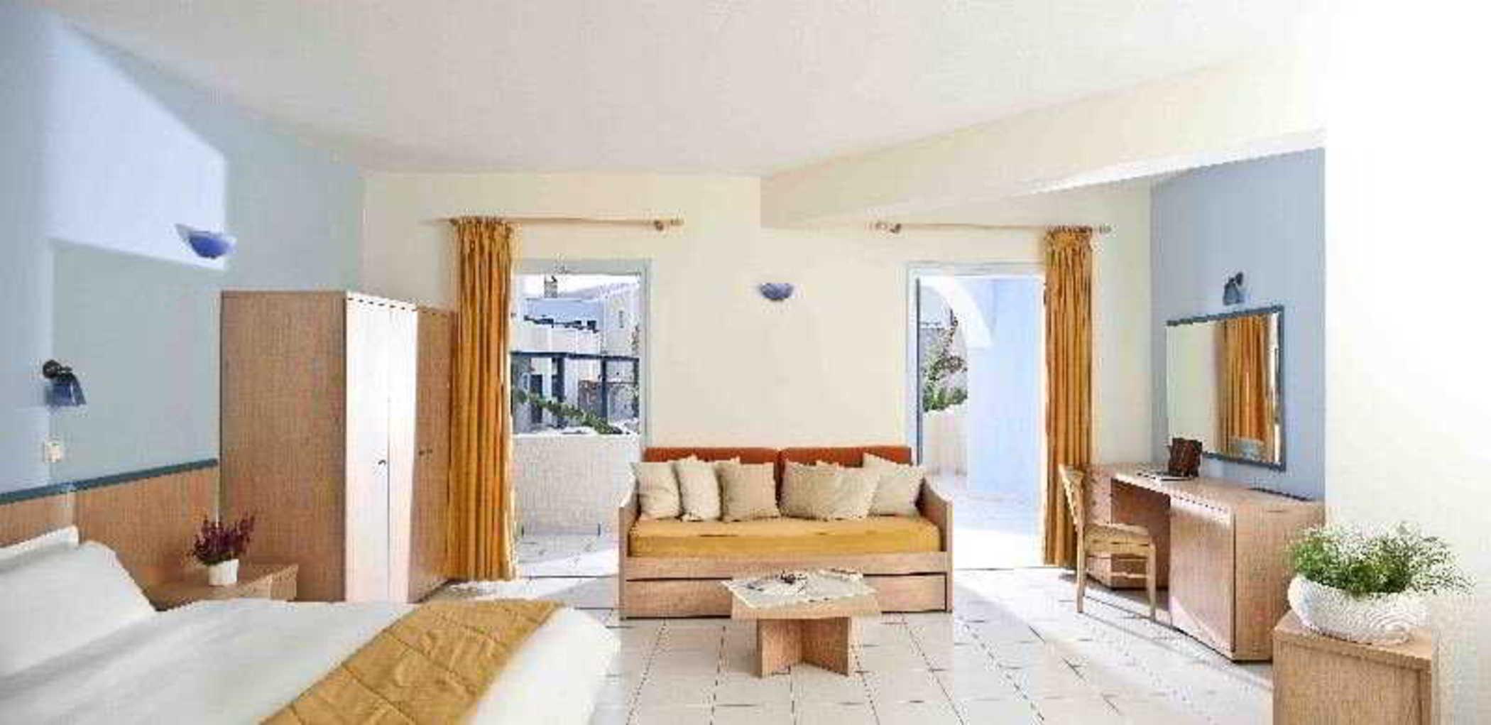 Aegean Plaza Hotel Kamari  Bagian luar foto