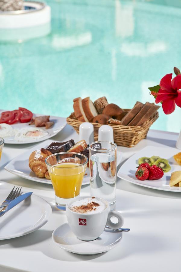 Aegean Plaza Hotel Kamari  Bagian luar foto