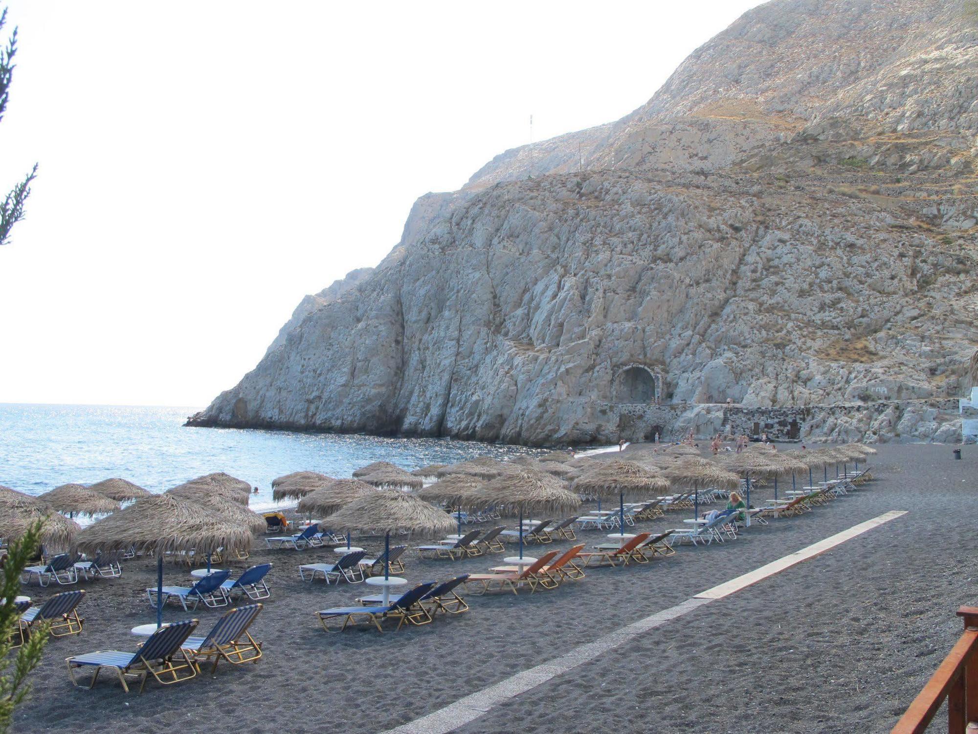 Aegean Plaza Hotel Kamari  Bagian luar foto